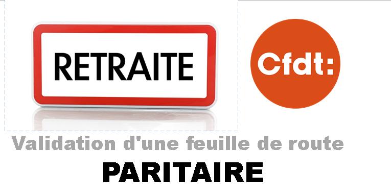 RETRAITE: validation d'une feuille de route paritaire