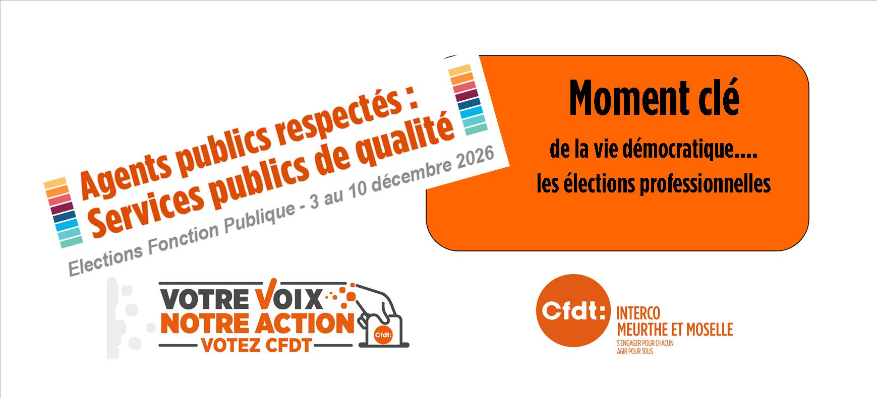 Moment clé de la vie démocratique....les élections professionnelles 